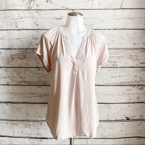 H&M MAMA light pink/beige top - Picture 1 of 5